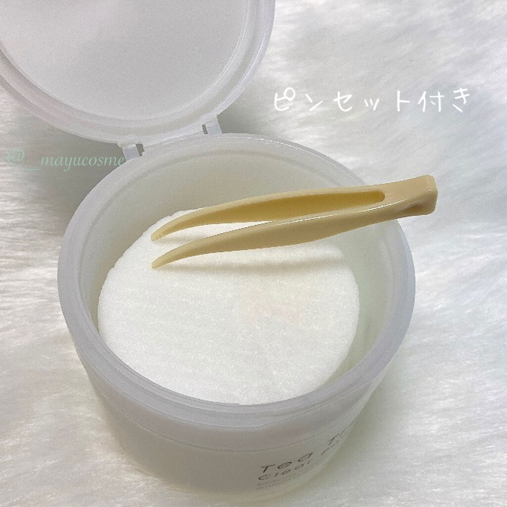 ティーツリークリアパッド/ユーガ/トナーパッドを使ったクチコミ（2枚目）