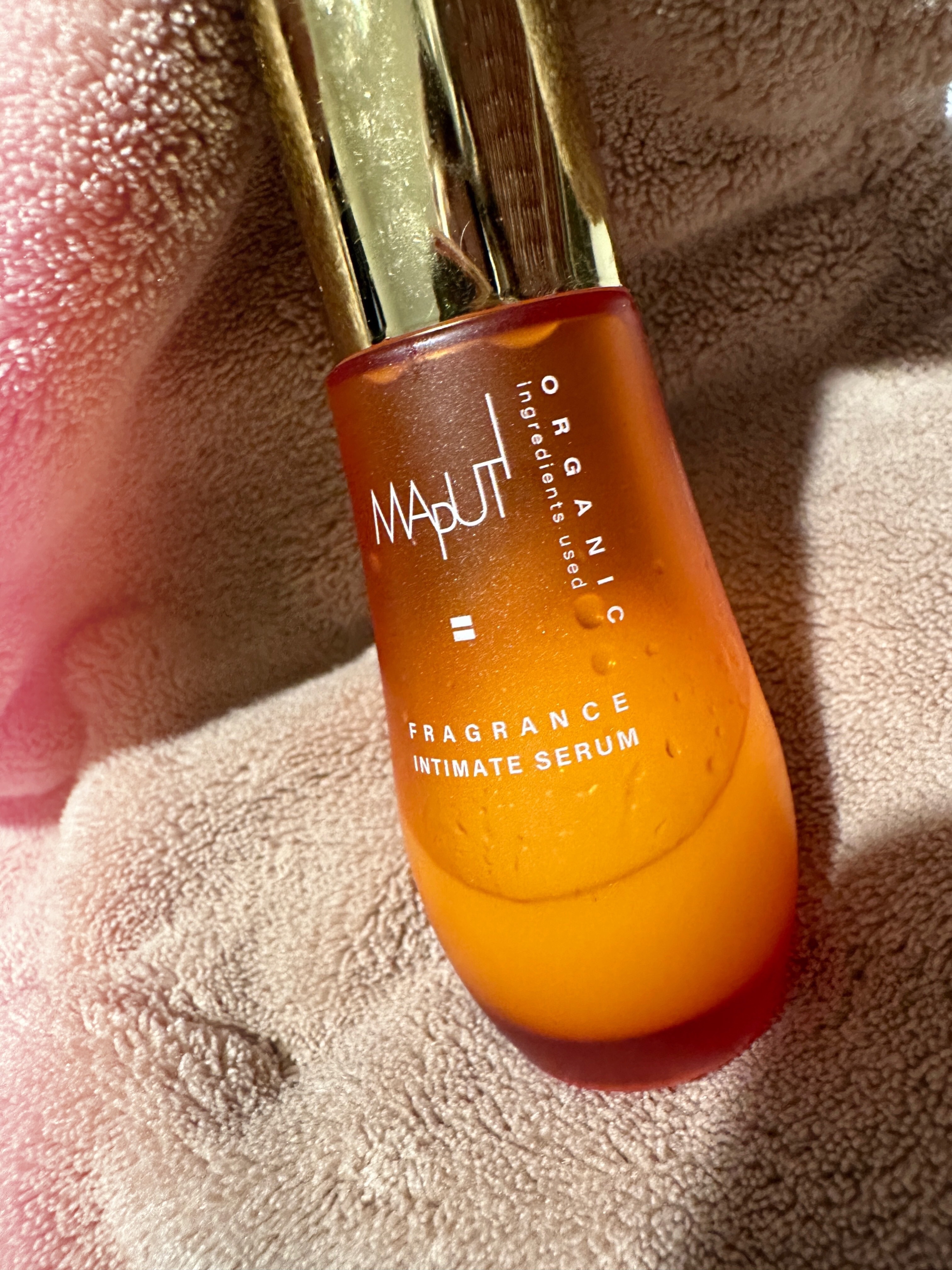 オーガニックフレグランスインティメイトセラム　MAPUTI/MAPUTI/デリケートゾーンケアを使ったクチコミ（1枚目）