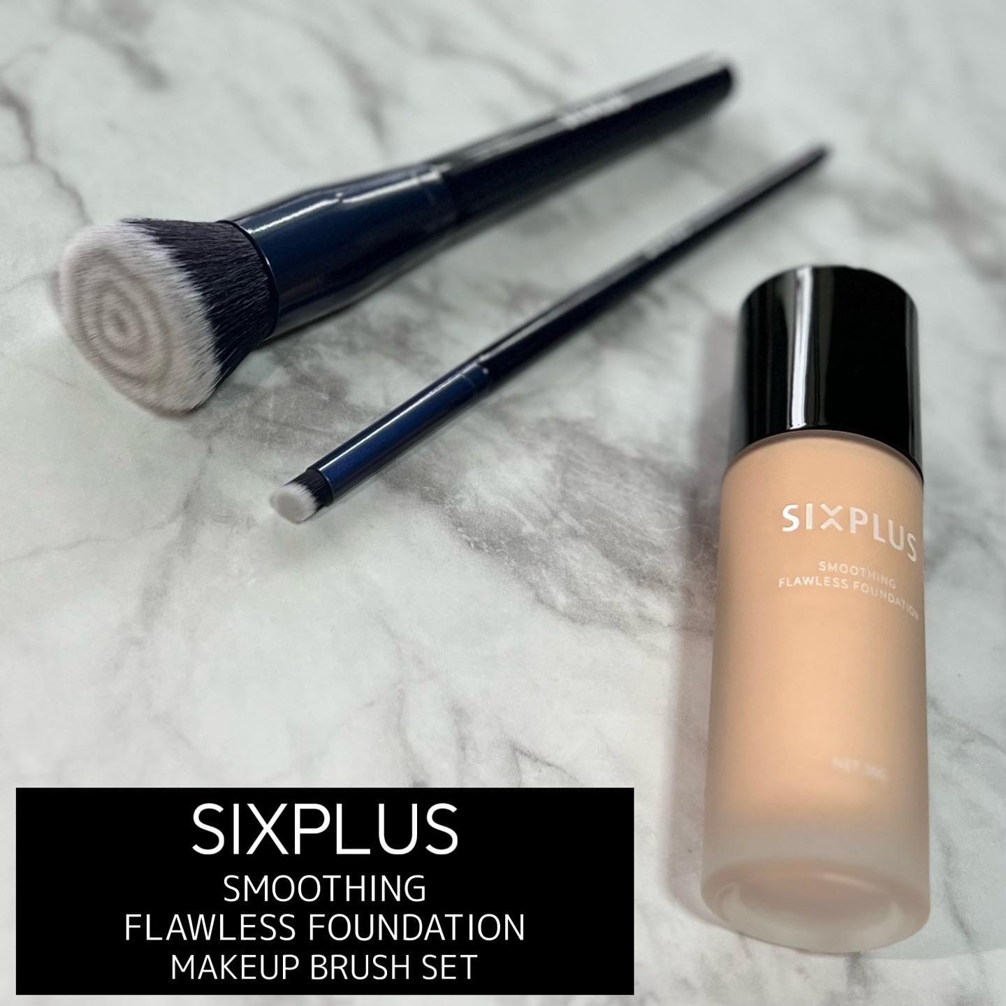 SIXPLUS スムージング フローレス リキッドファンデーション/SIXPLUS/リキッドファンデーションを使ったクチコミ（1枚目）