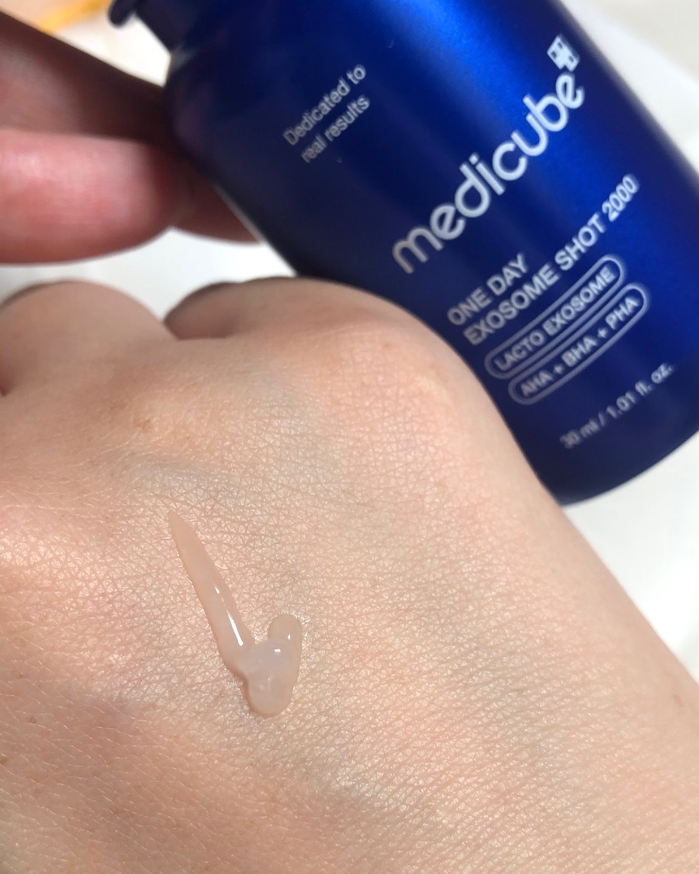 ゼロ1DAYエクソソームショット2000/MEDICUBE/美容液を使ったクチコミ（2枚目）