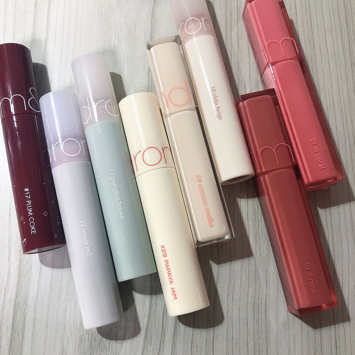 グラスティングウォーターティント 韓服エディション/rom&nd/リップティントを使ったクチコミ（1枚目）