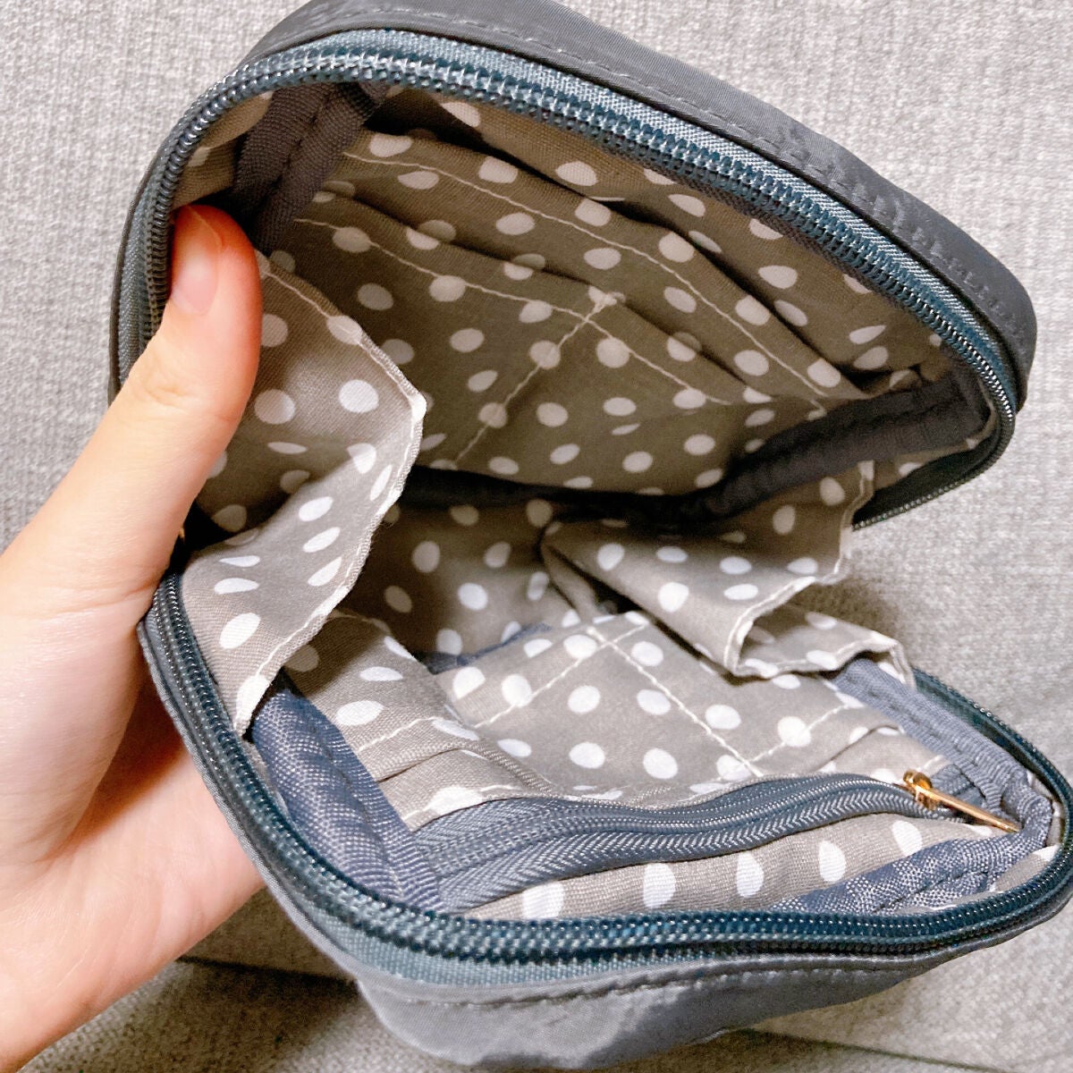 yuna** on LIPS 「メイクポーチにも小物入れにもオススメ/Lupilinaのガバッ..」(3枚目)