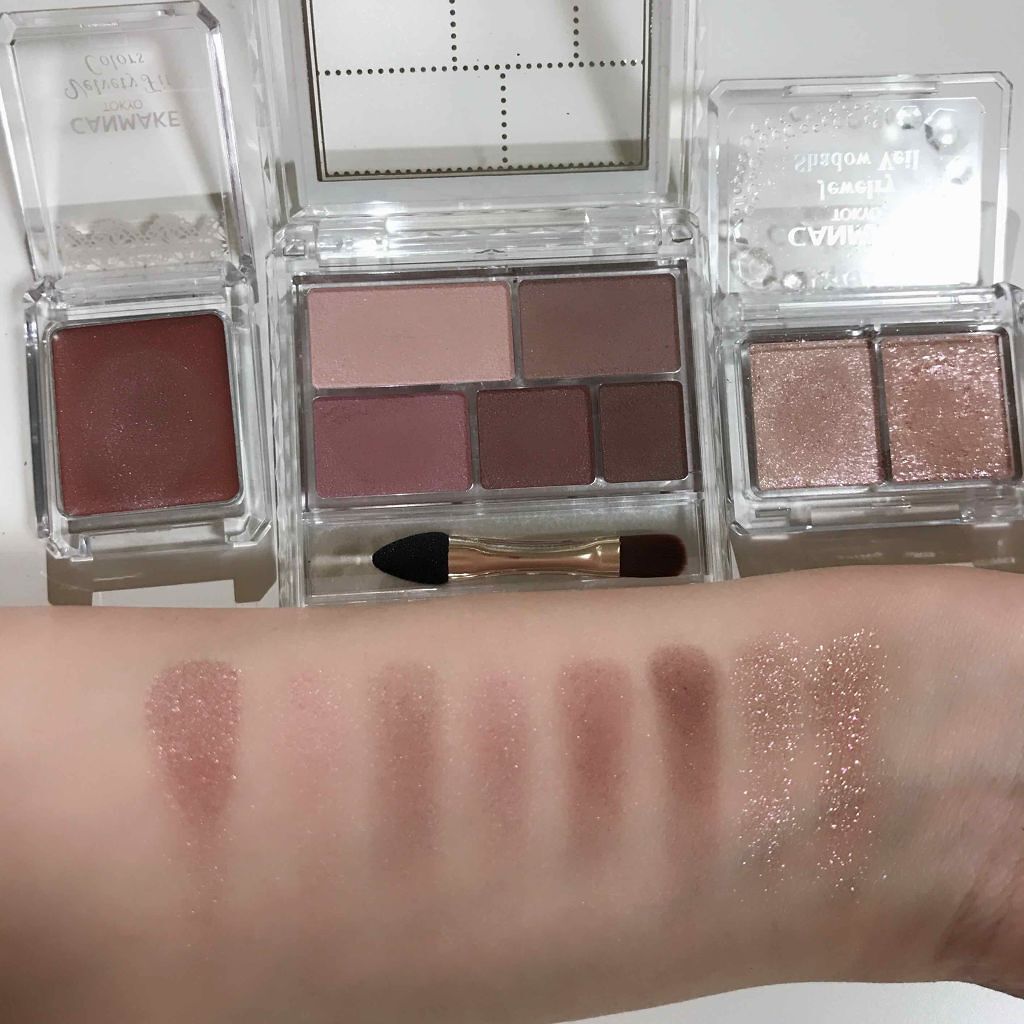 ベルベッティフィットカラーズ/キャンメイク/ジェル・クリームアイシャドウを使ったクチコミ（3枚目）