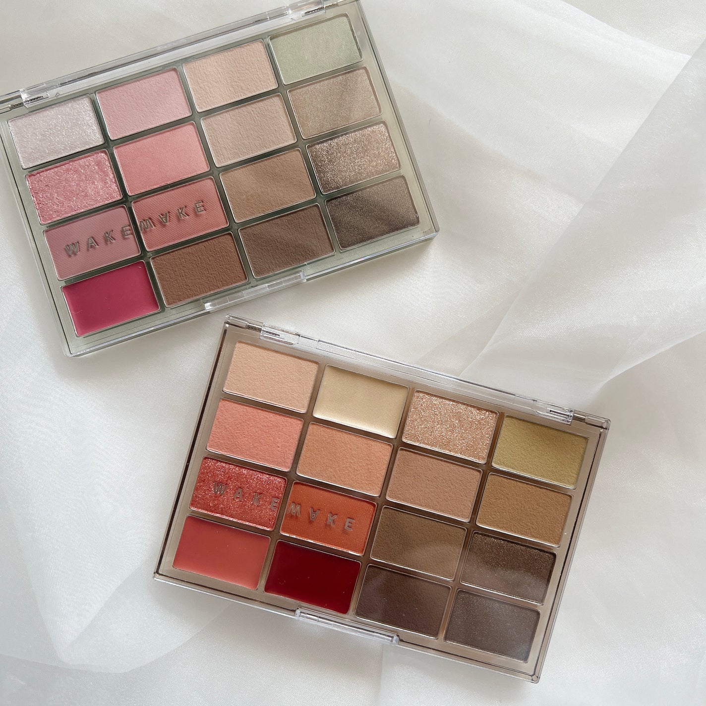 ソフトブラーリングアイパレット/wakemake/アイシャドウパレットを使ったクチコミ(10枚目)