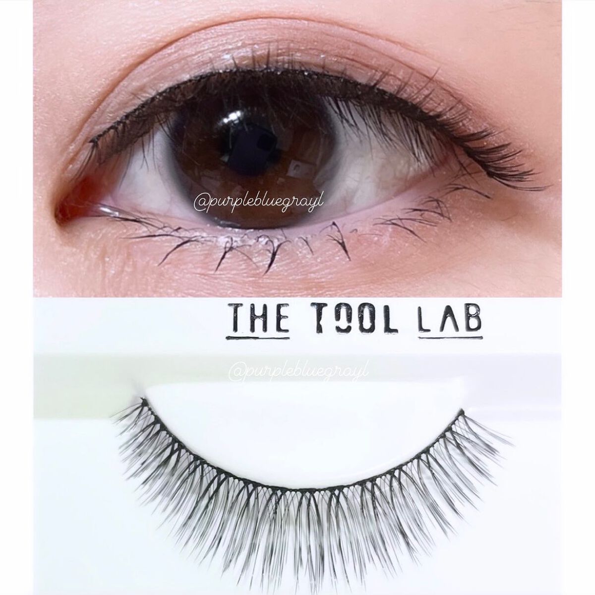 ハッピーリム アイラッシュ インディビジュアル/THE TOOL LAB/つけまつげを使ったクチコミ(2枚目)