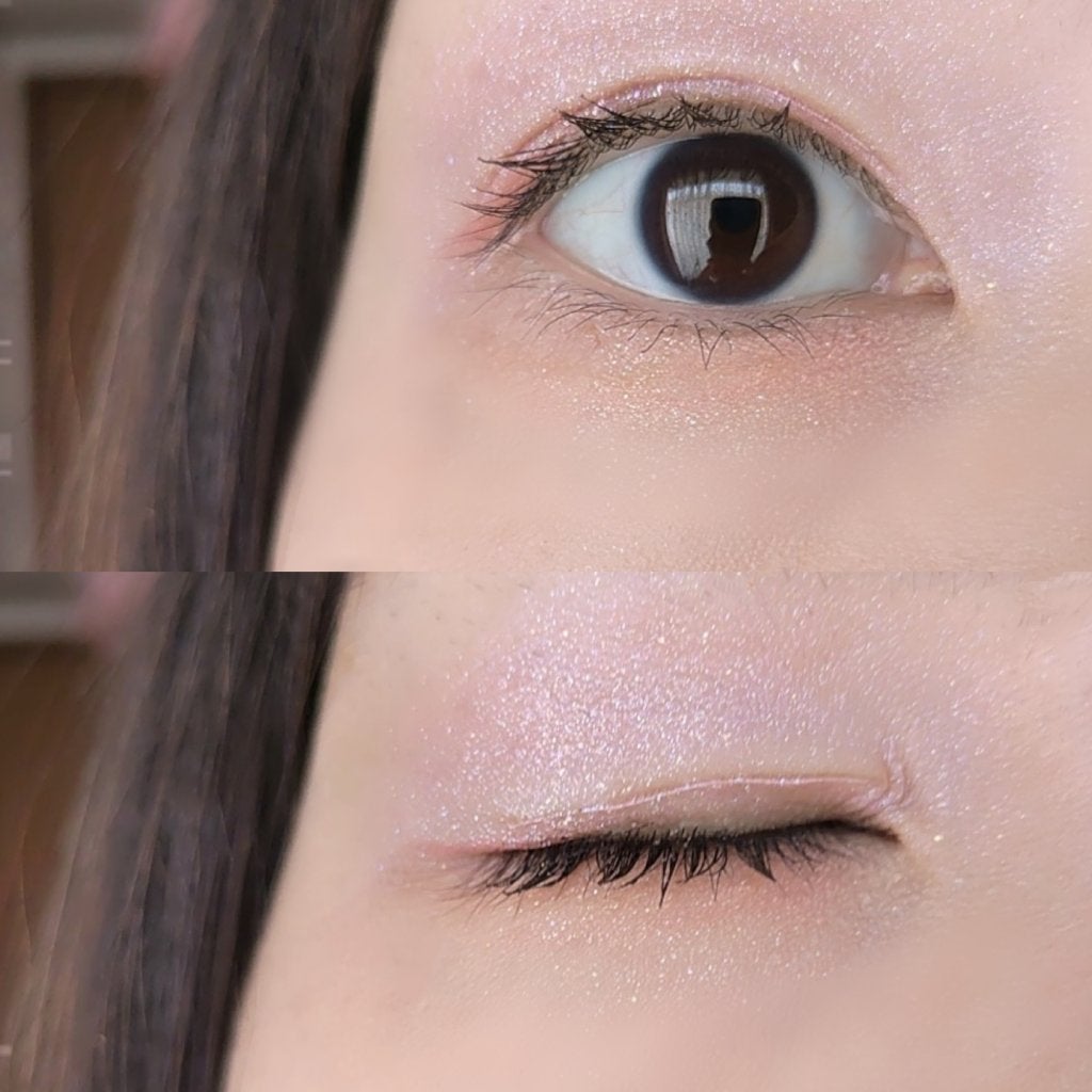 フォーリング イン アイシャドウ パレット/Peach C/アイシャドウパレットを使ったクチコミ(3枚目)