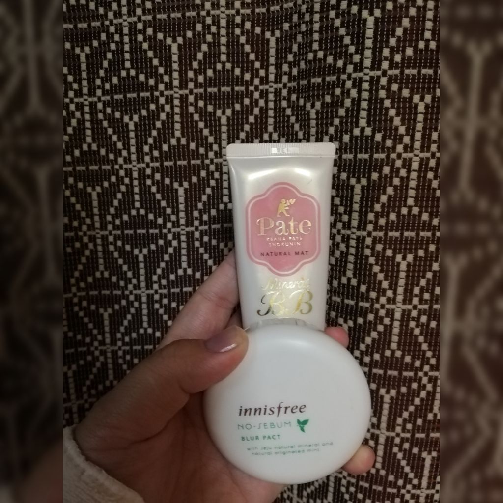 ノーセバム ブラーパクト/innisfree/プレストパウダーを使ったクチコミ（1枚目）
