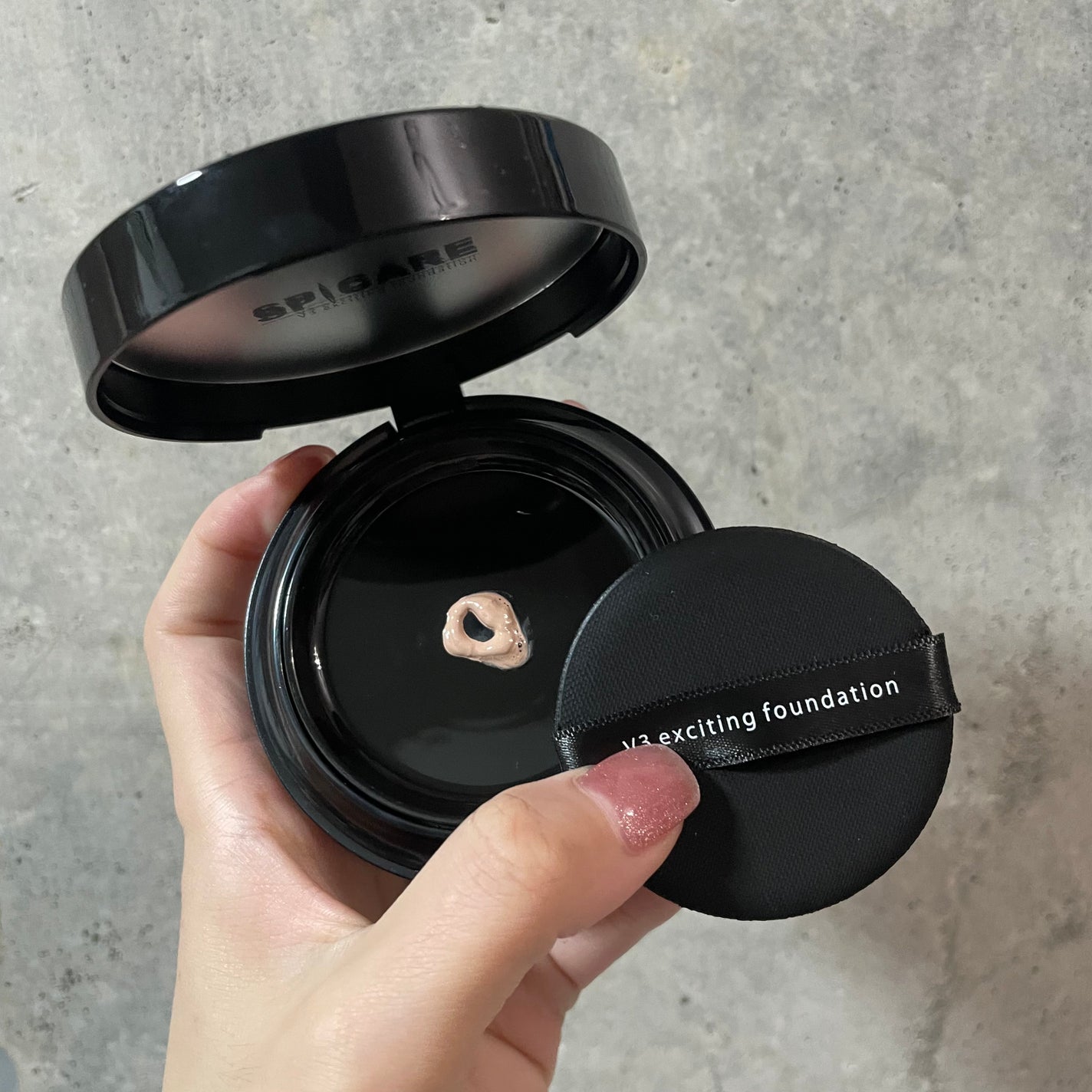 V3 エキサイティングファンデーション/SPICARE/クッションファンデーションを使ったクチコミ(3枚目)