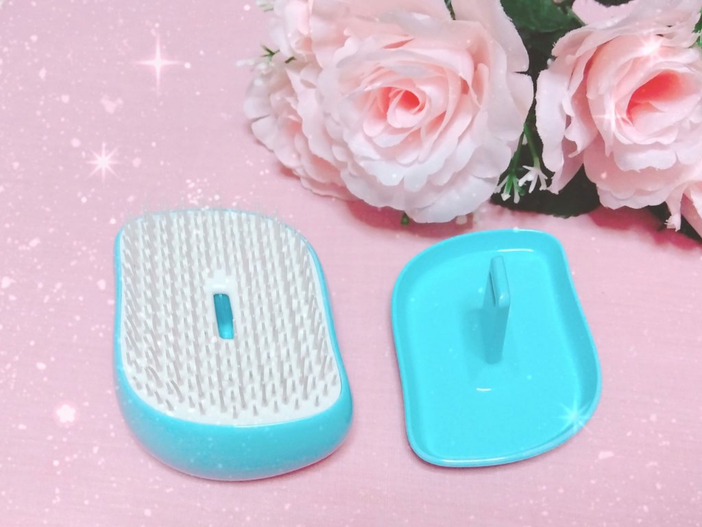 コンパクトスタイラー/TANGLE TEEZER/ヘアブラシを使ったクチコミ（3枚目）