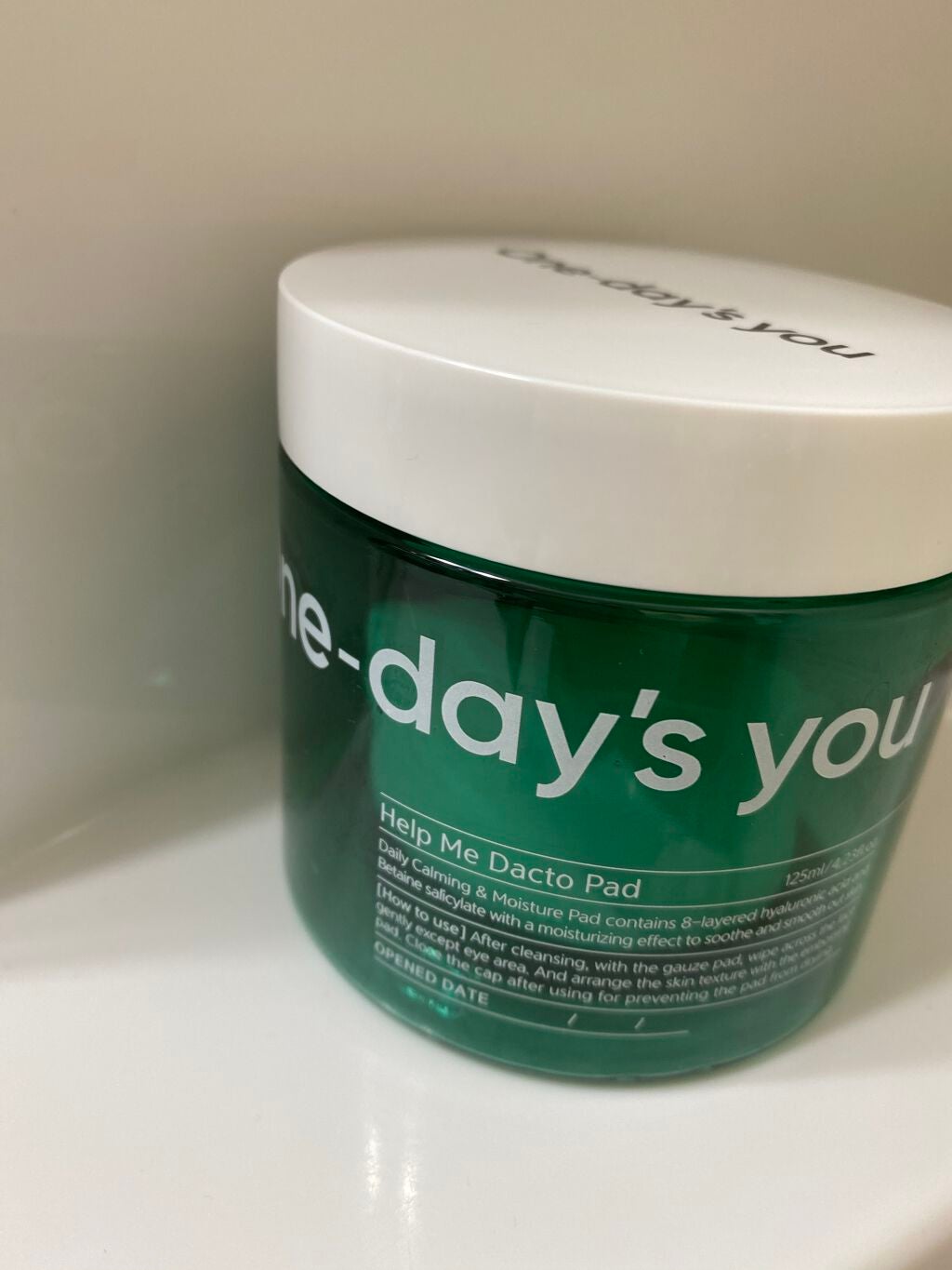 ヘルプミー! ダクトパッド/One-day's you/トナーパッドを使ったクチコミ(1枚目)