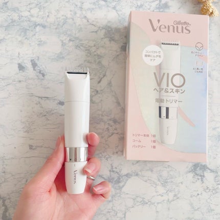 ヴィーナス VIO ヘア&スキン 電動トリマー/Gillette Venus/シェーバーを使ったクチコミ(1枚目)