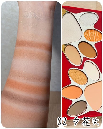 トラ十色アイシャドウパレット/COLORKEY/アイシャドウパレットを使ったクチコミ(2枚目)