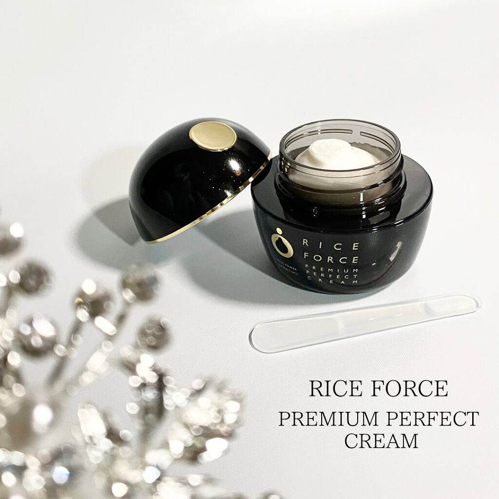 プレミアムパーフェクトクリーム/ライスフォース/フェイスクリームを使ったクチコミ（1枚目）