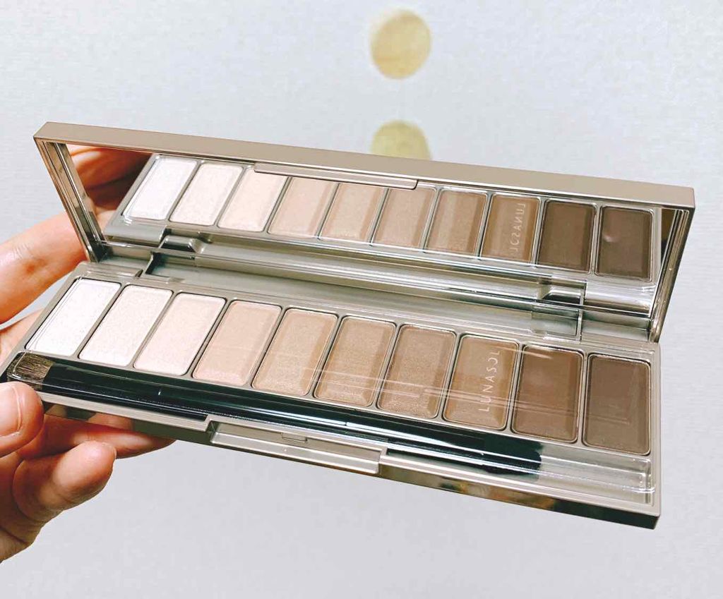ザ ベージュアイズ/LUNASOL/アイシャドウパレットを使ったクチコミ（1枚目）