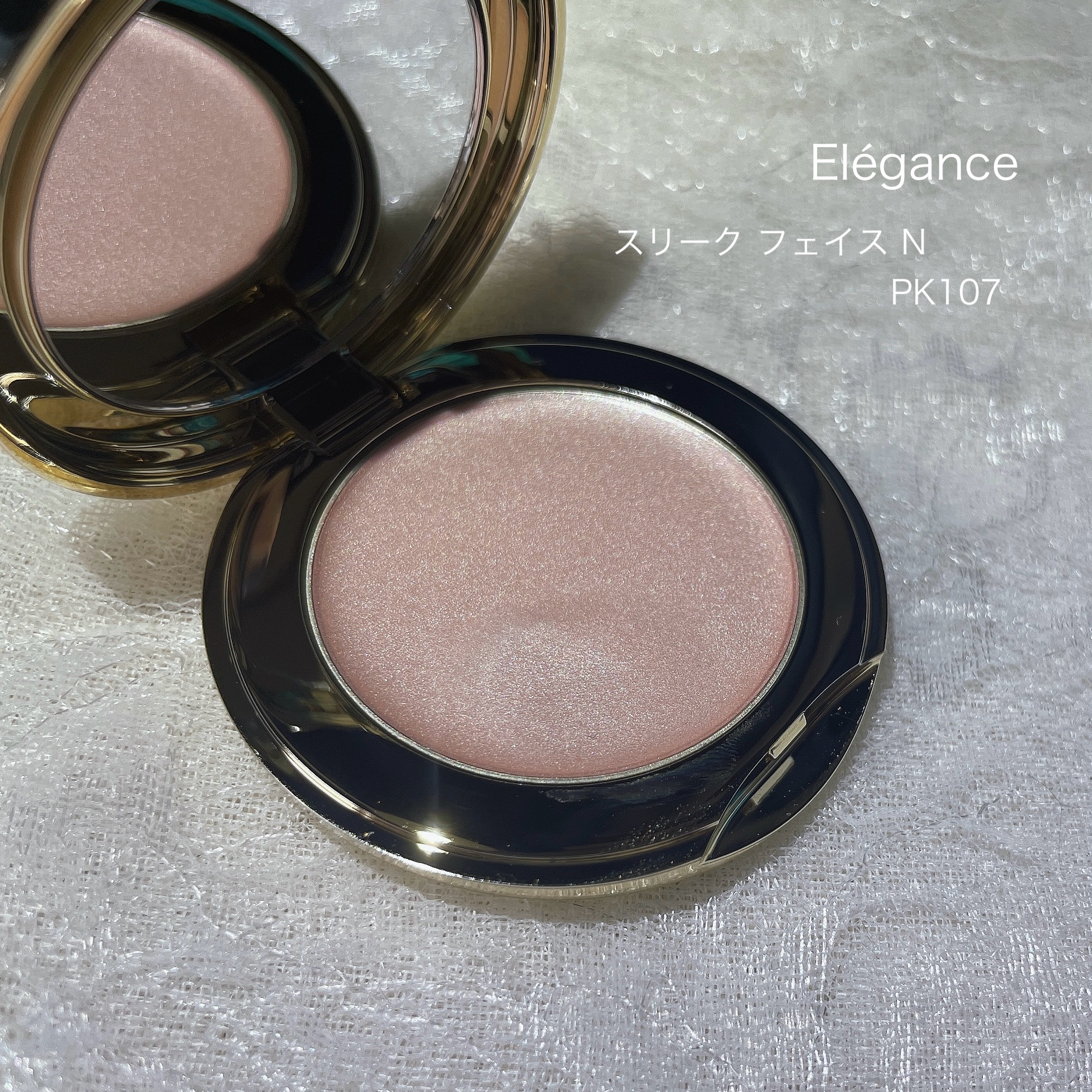 スリーク フェイス N/Elégance/ジェル・クリームチークを使ったクチコミ（2枚目）