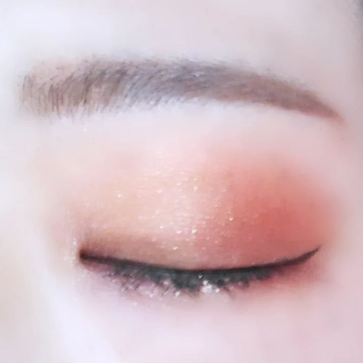 ブラウンアイライナー細芯/CEZANNE/リキッドアイライナーを使ったクチコミ(5枚目)