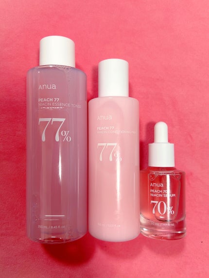 桃77%ナイアシンコンディショニングミルク/Anua/乳液を使ったクチコミ(1枚目)