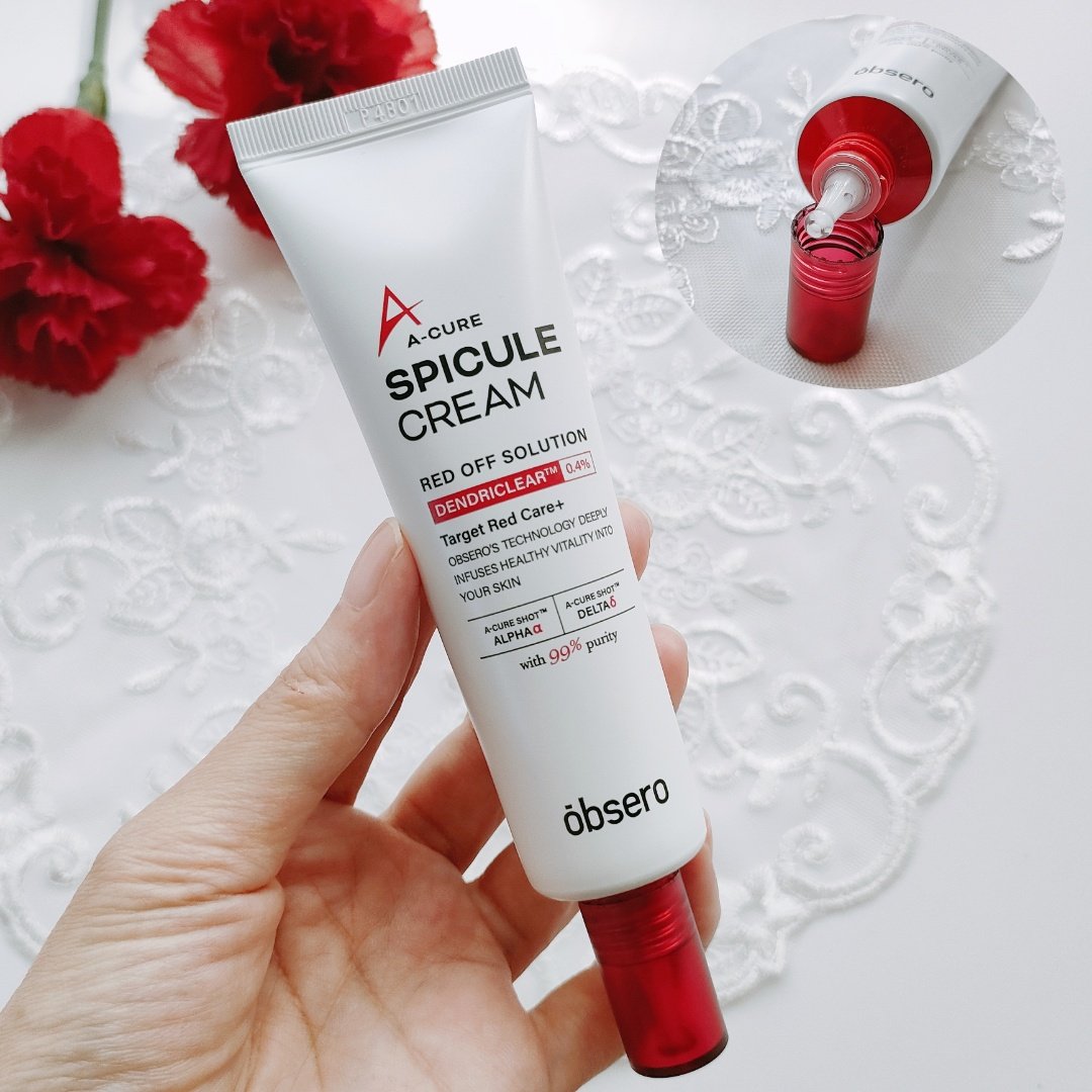 エーキュアスピキュールスポット/obsero/フェイスクリームを使ったクチコミ（2枚目）