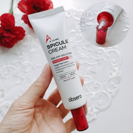 エーキュアスピキュールスポット/obsero/フェイスクリームを使ったクチコミ(2枚目)