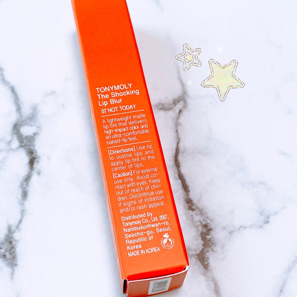 ザショッキングリップブラー/TONYMOLY/口紅を使ったクチコミ（3枚目）