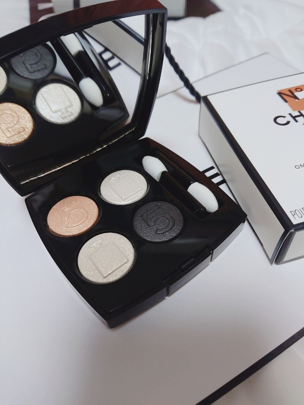 レ キャトル オンブル/CHANEL/アイシャドウパレットを使ったクチコミ(2枚目)