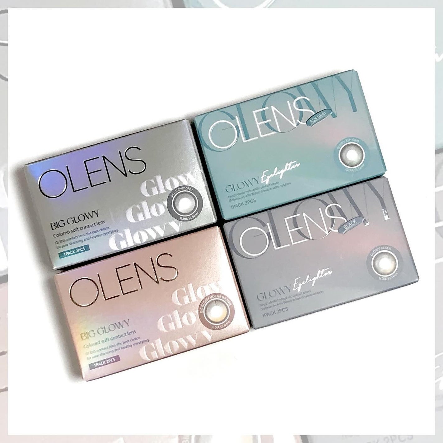 Eyelighter Glowy 1Month/OLENS/カラーコンタクトレンズを使ったクチコミ(7枚目)
