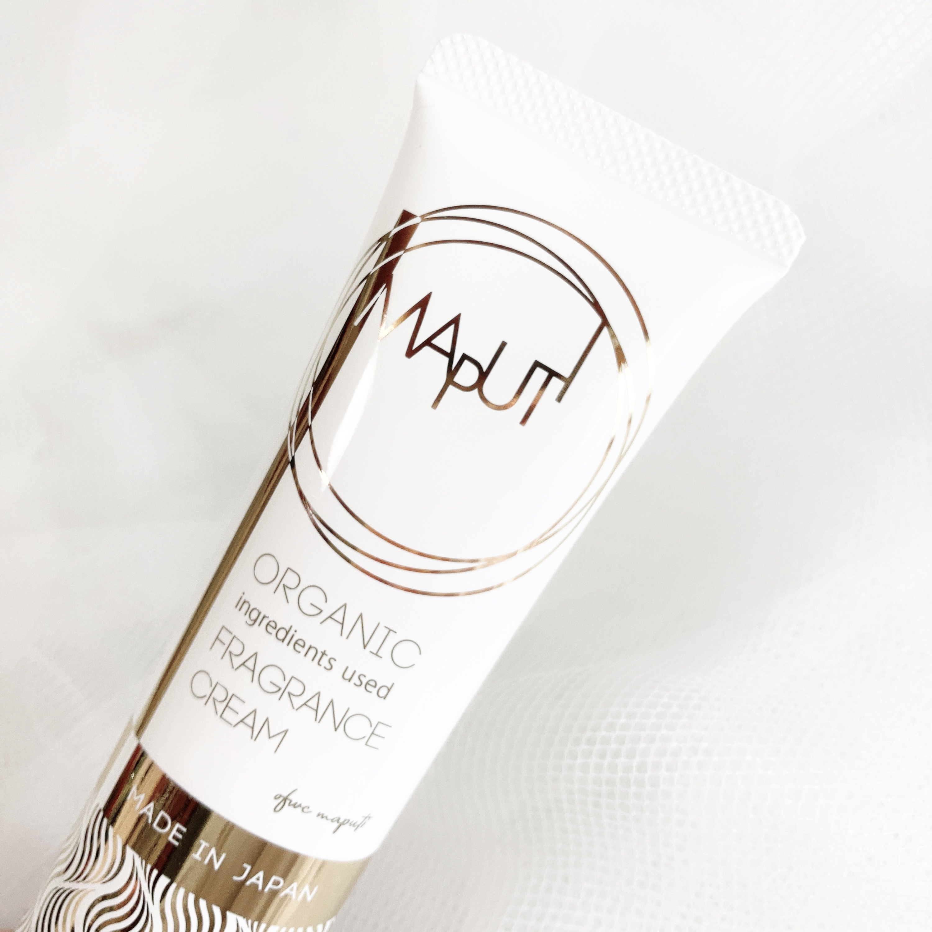 オーガニックフレグランスバストクリーム/MAPUTI/バストケア・ヒップケアを使ったクチコミ（1枚目）