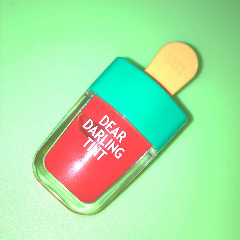 ディアダーリン ウォータージェルティント (アイスティント)/ETUDE/口紅を使ったクチコミ(1枚目)