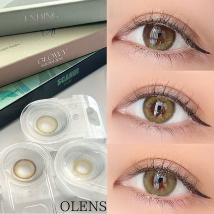 SCANDI 1day/OLENS/カラーコンタクトレンズを使ったクチコミ(1枚目)