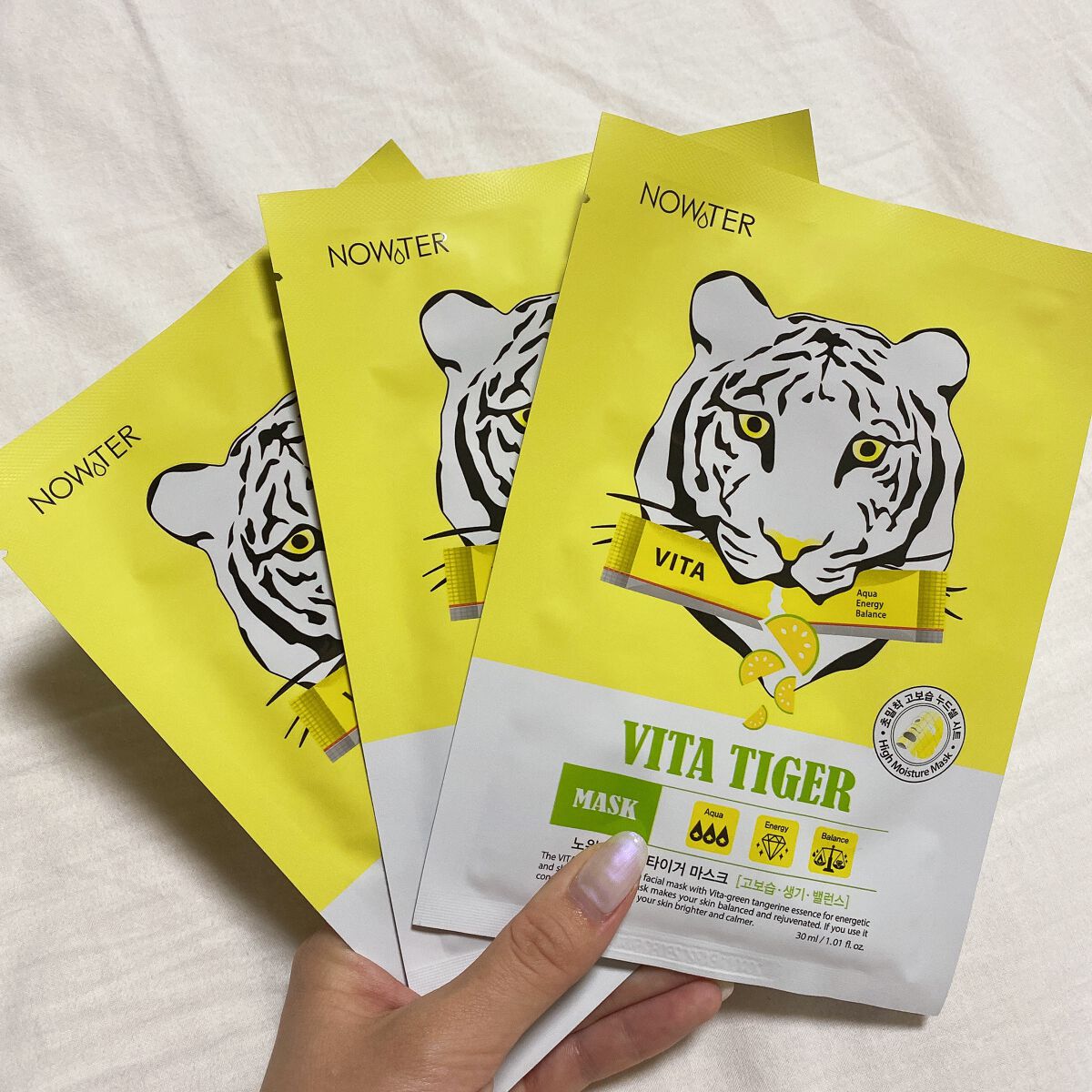 ビタタイガーマスク/NOWATER/シートマスク・パックを使ったクチコミ（1枚目）