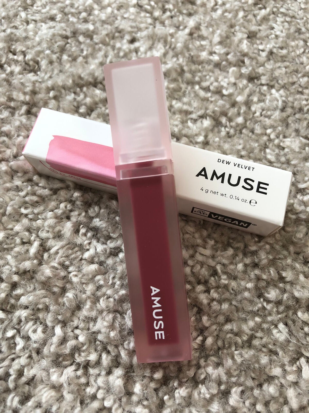 デュー ベルベット/AMUSE/口紅を使ったクチコミ(1枚目)