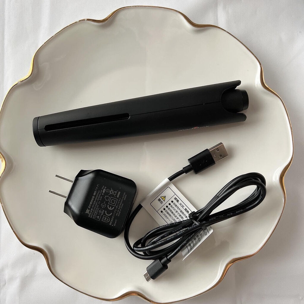 モバイルヘアアイロン（MHS-1341） ブラック MHS-1341-K/mod's hair/ストレートアイロンを使ったクチコミ（3枚目）