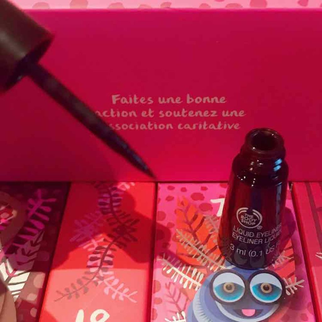 リキッドアイライナー/THE BODY SHOP/リキッドアイライナーを使ったクチコミ（2枚目）