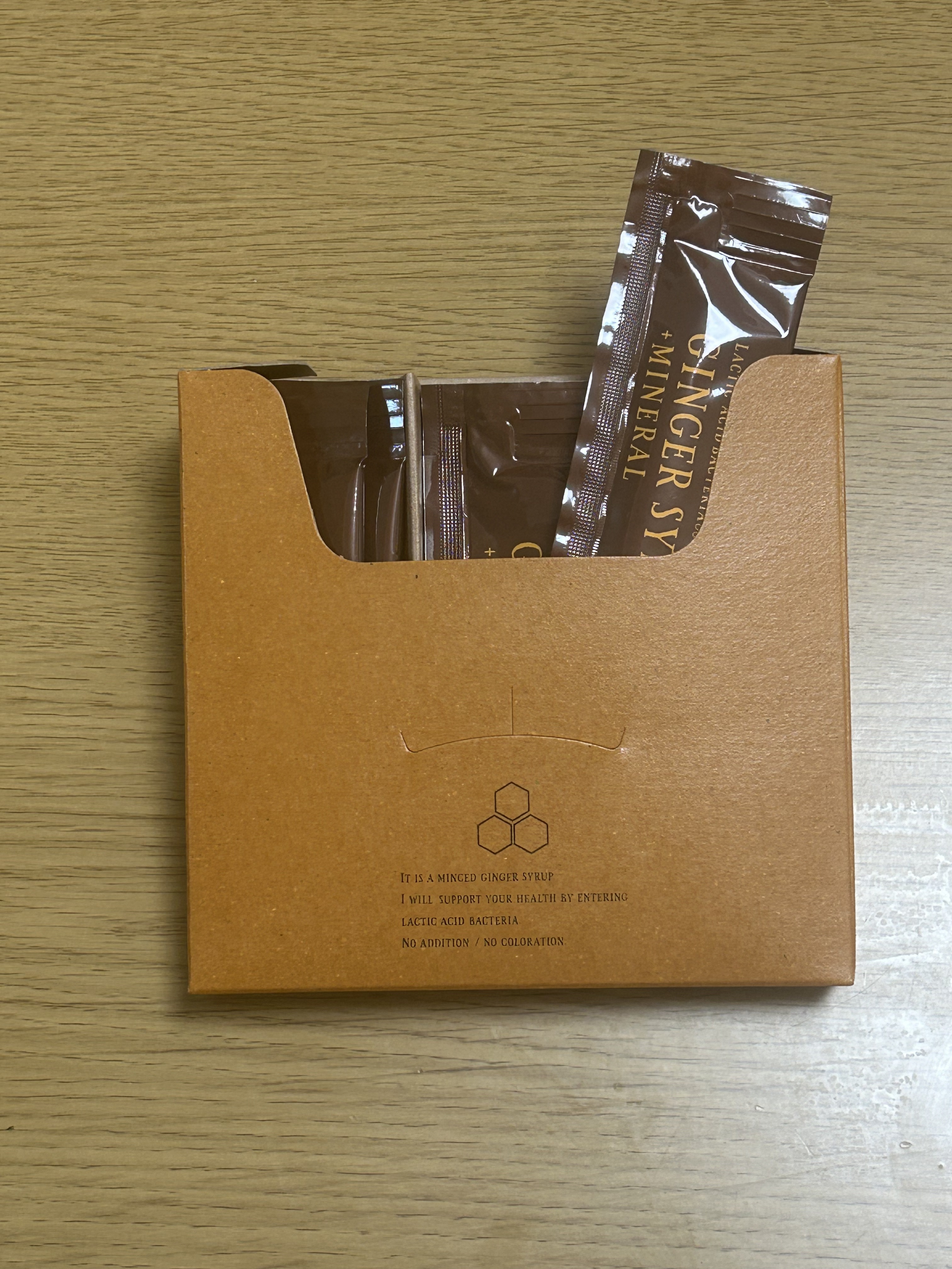 生姜シロップ 乳酸ジンジャー 10ｍL×15包/乳酸ジンジャー/乳酸菌飲料を使ったクチコミ（1枚目）