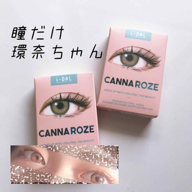 CANNA ROZE (カンナロゼ)/i-DOL/カラーコンタクトレンズを使ったクチコミ（1枚目）