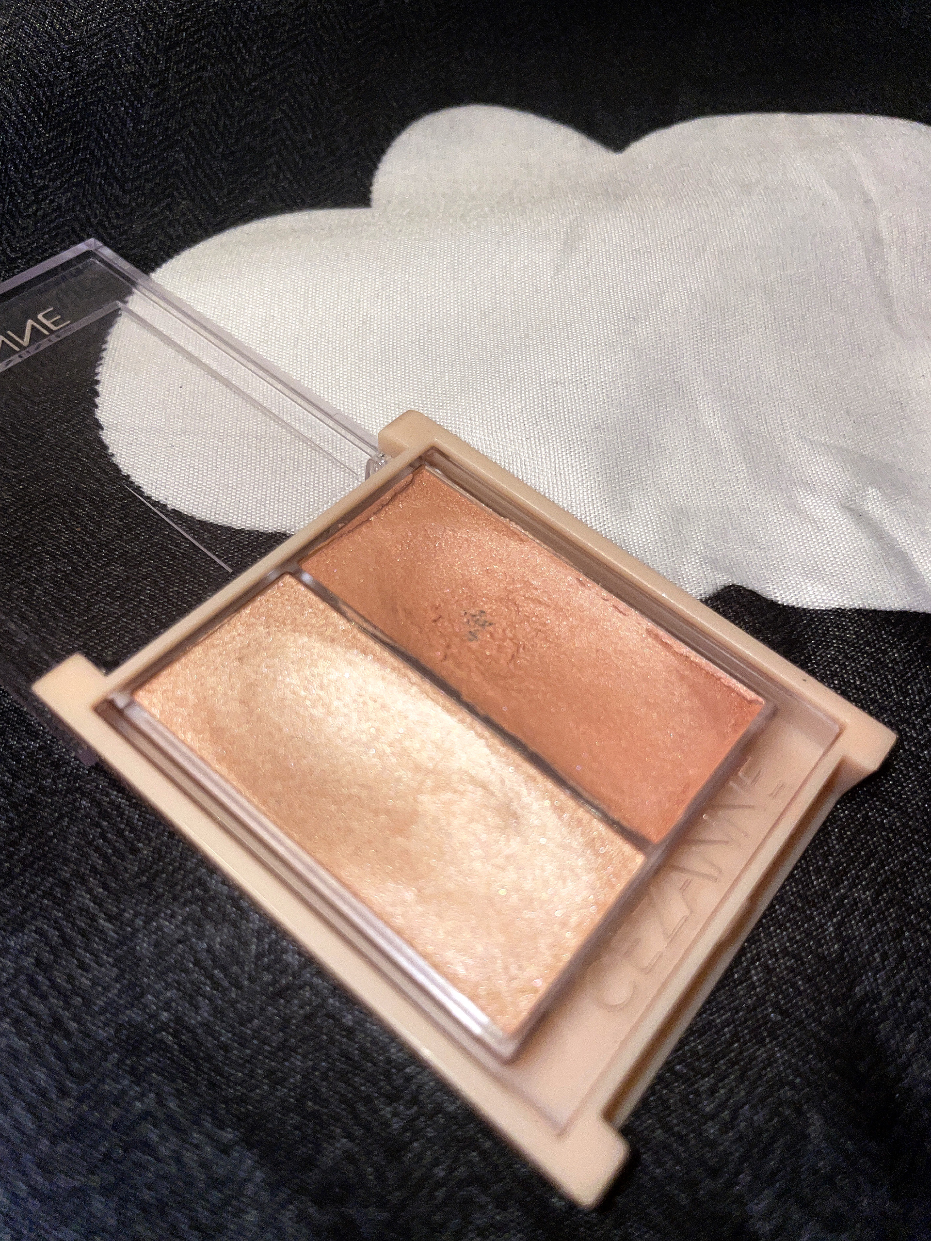 フェイスグロウカラー/CEZANNE/クリームハイライトを使ったクチコミ（1枚目）