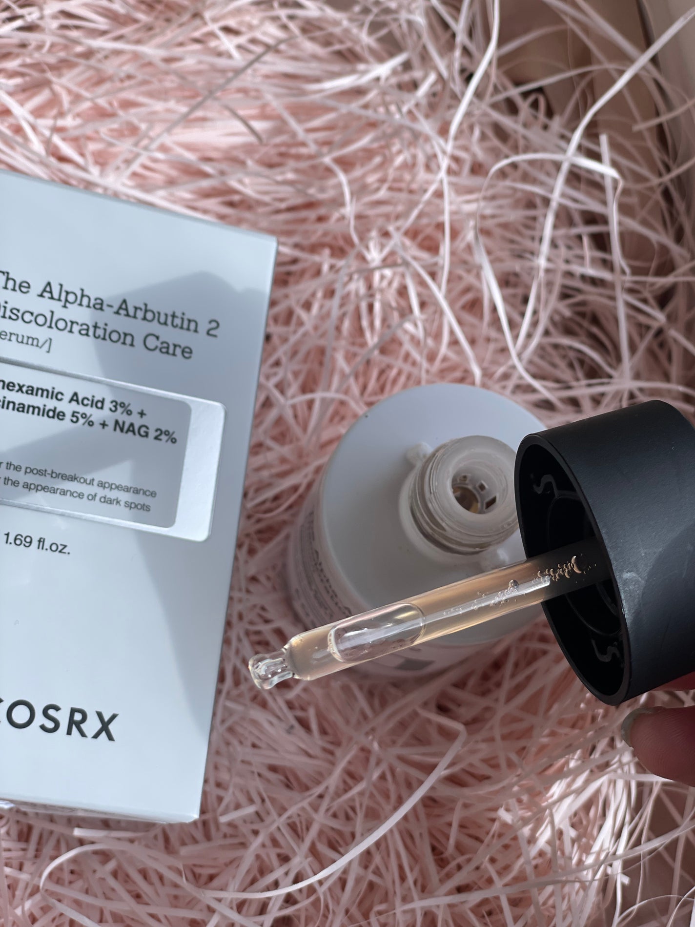 RXザ・アルファアルブチン2 ニキビ跡ケアセラム/COSRX/美容液を使ったクチコミ(3枚目)