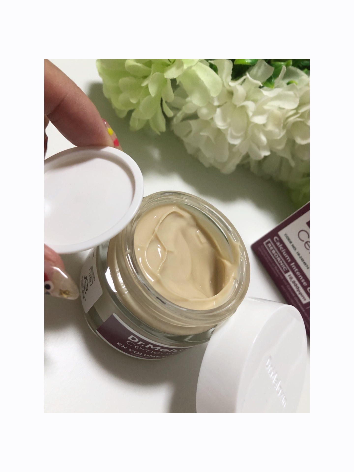 Cemenrete Calcium Intense Cream/Dr.Melaxin/フェイスクリームを使ったクチコミ（2枚目）