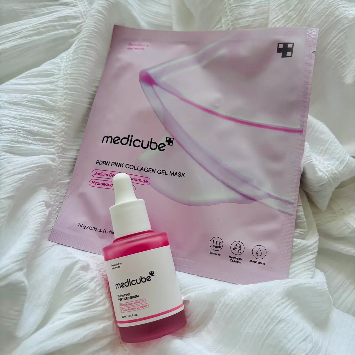 PDRNピンクコラーゲンゲルマスク/MEDICUBE/シートマスク・パックを使ったクチコミ（1枚目）