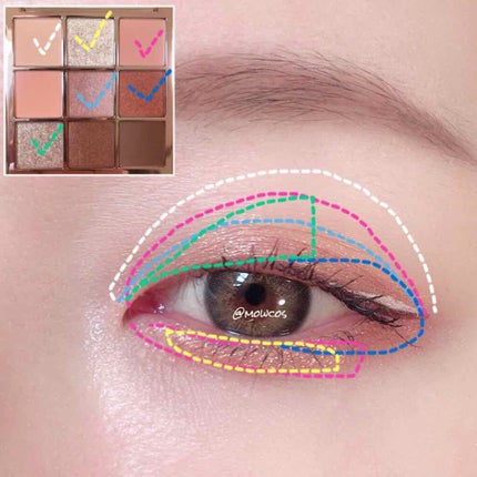 The Bella collection eyeshadow palette/CELEFIT/アイシャドウパレットを使ったクチコミ(4枚目)