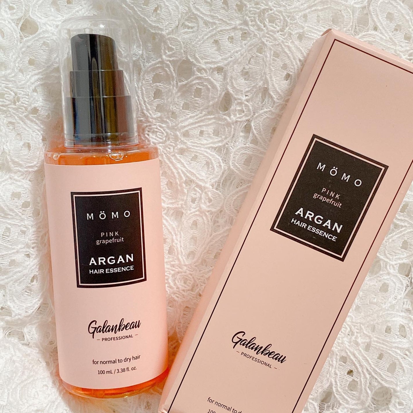 モモアルガンヘアエッセンス/ガランビュー/ヘアオイルを使ったクチコミ(1枚目)