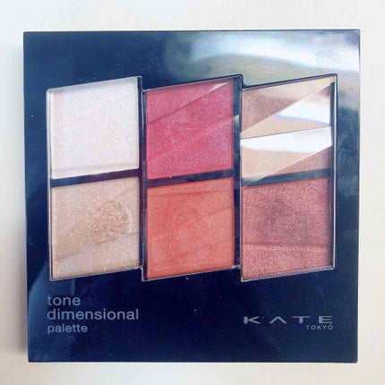 トーンディメンショナルパレット/KATE/メイクアップキットを使ったクチコミ(1枚目)