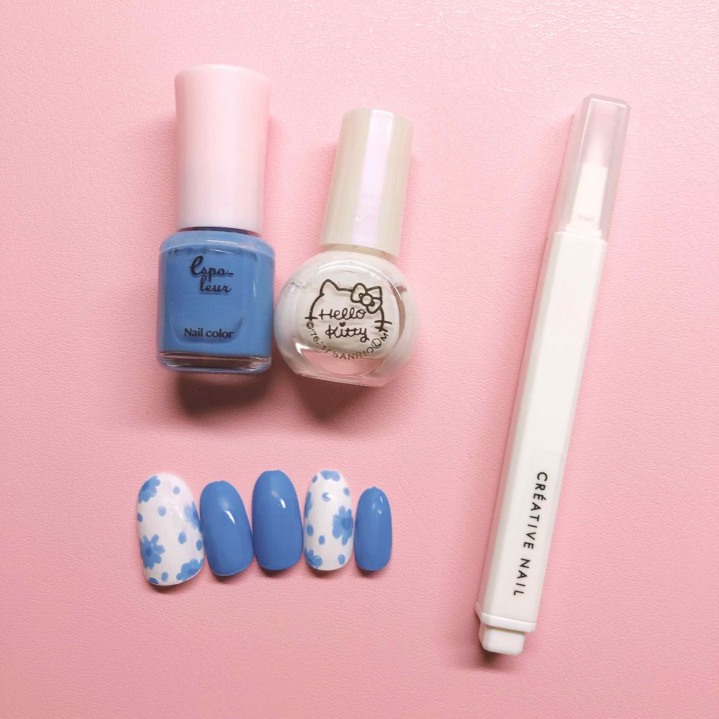 エスポールネイルポリッシュD/エスポルール/マニキュアを使ったクチコミ（2枚目）