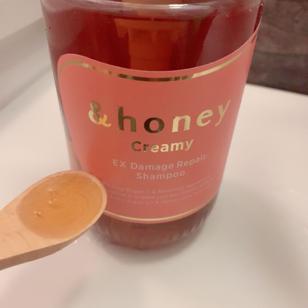 Creamy EXダメージリペアシャンプー1.0/ヘアトリートメント2.0/&honey/市販シャンプーを使ったクチコミ(2枚目)