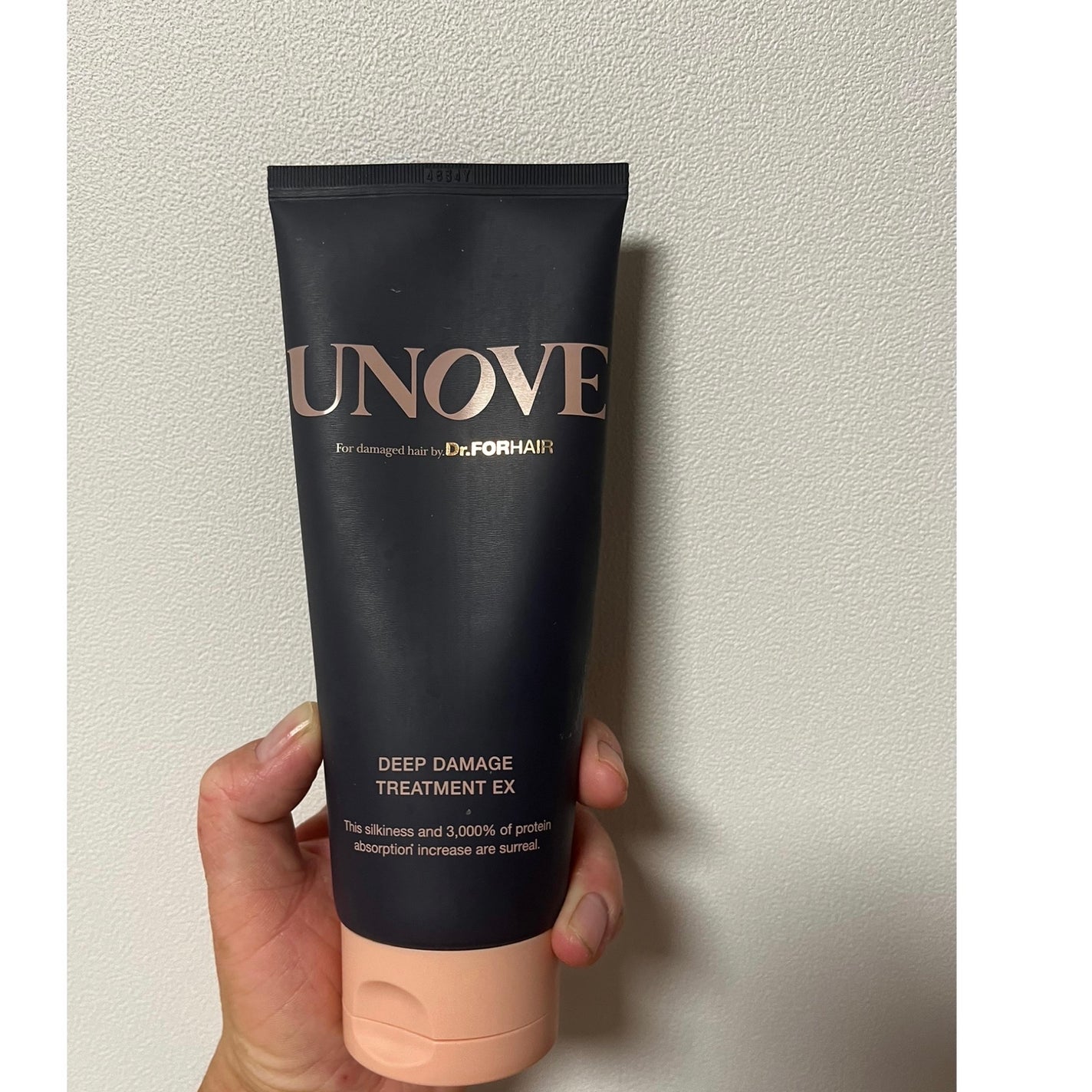 ディープダメージトリートメントEX/UNOVE/洗い流すヘアトリートメントを使ったクチコミ(1枚目)