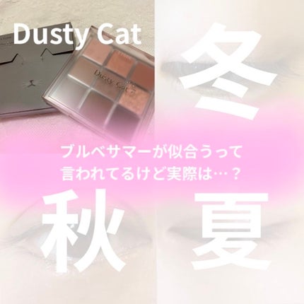 プレイカラーアイズ ダスティキャット/ETUDE/アイシャドウパレットを使ったクチコミ(1枚目)