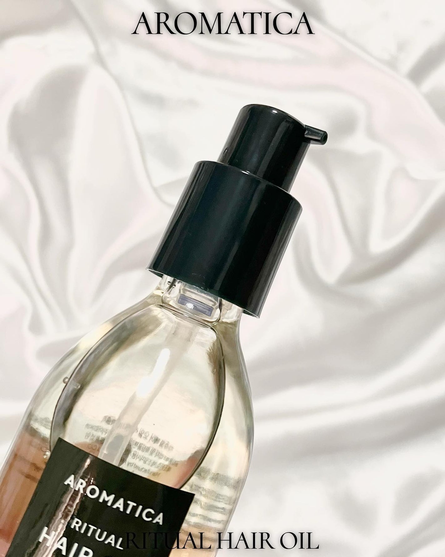 リチュアルヘアオイルラベンダー&パチョリ/AROMATICA/ヘアオイルを使ったクチコミ(4枚目)