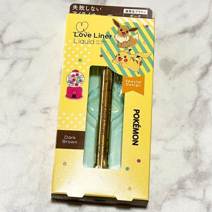 ラブ・ライナー リキッドアイライナー R3P ポケモンデザイン/ラブ・ライナー/リキッドアイライナーを使ったクチコミ(1枚目)