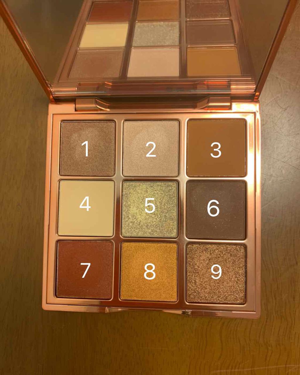 VenusMarble 9色アイシャドウパレット/Venus Marble/アイシャドウパレットを使ったクチコミ(2枚目)