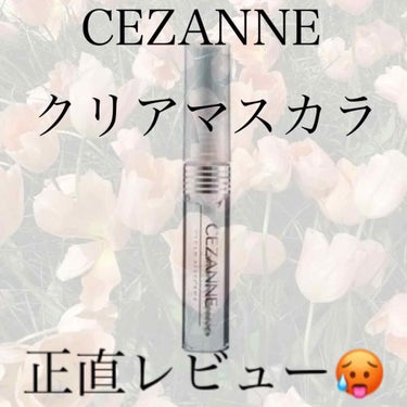 今日は
✄CEZANNE クリアマスカラ
を正直レビューしていきたいと思います🧐


先に結論から言いますと、、
〈マスカラ下地としては使えません失敗した🥵🥵〉

・まつ毛抜ける
・気づいたら容器の中に